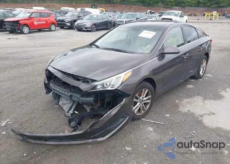 2015 Hyundai Sonata Se z USA, uszkodzony, nr VIN 5NPE24AF8FH042647